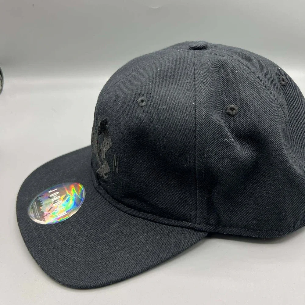 Air Jordan 23 Hat Men Black Embroidered Logo‎ Jumpman Nike Snap Back Cap